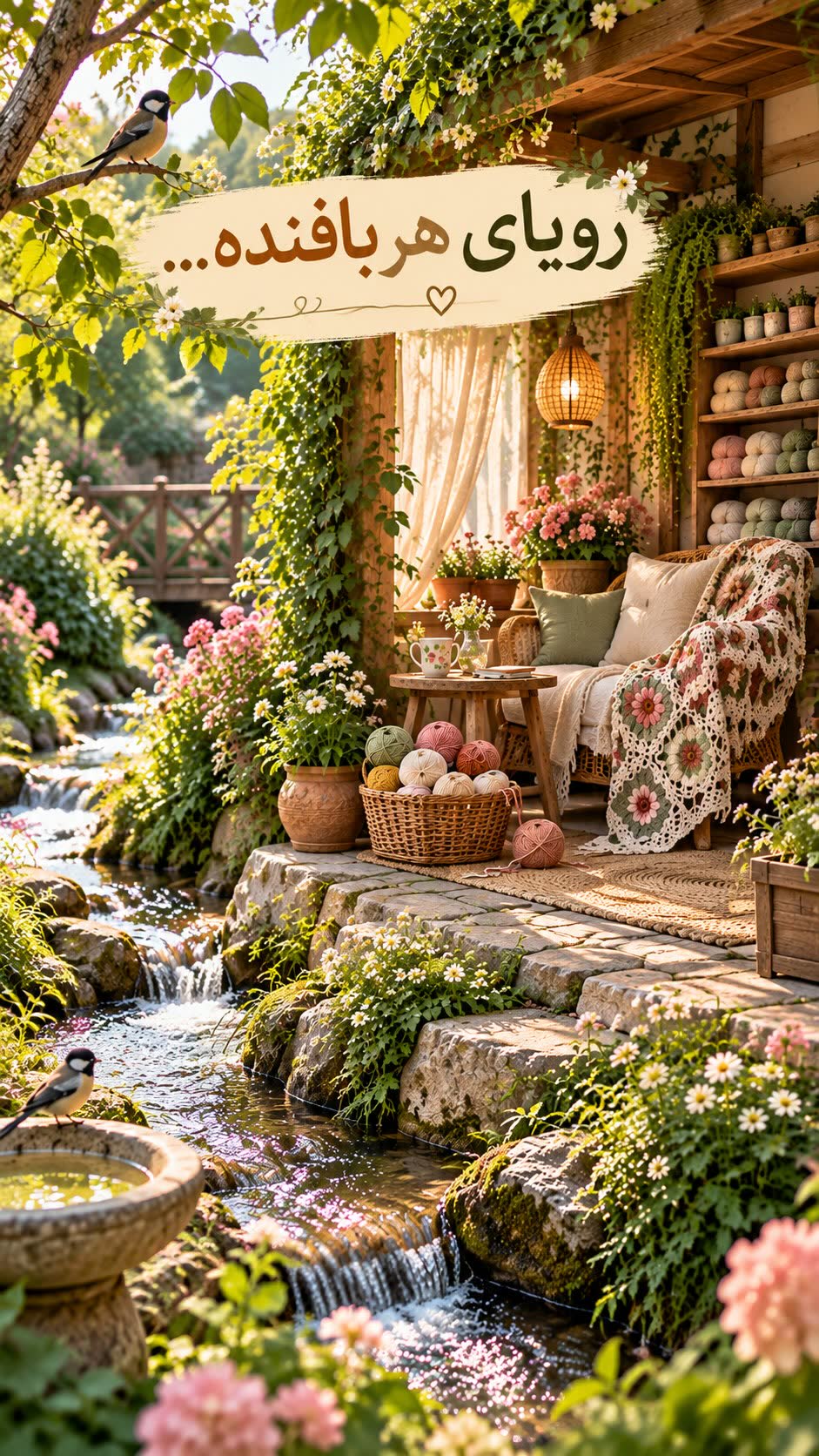 گوشه‌ی دنج بافتن
